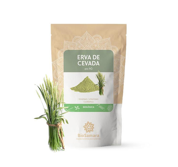 Erva de Cevada em Pó Bio 250g - Biosamara - Crisdietética