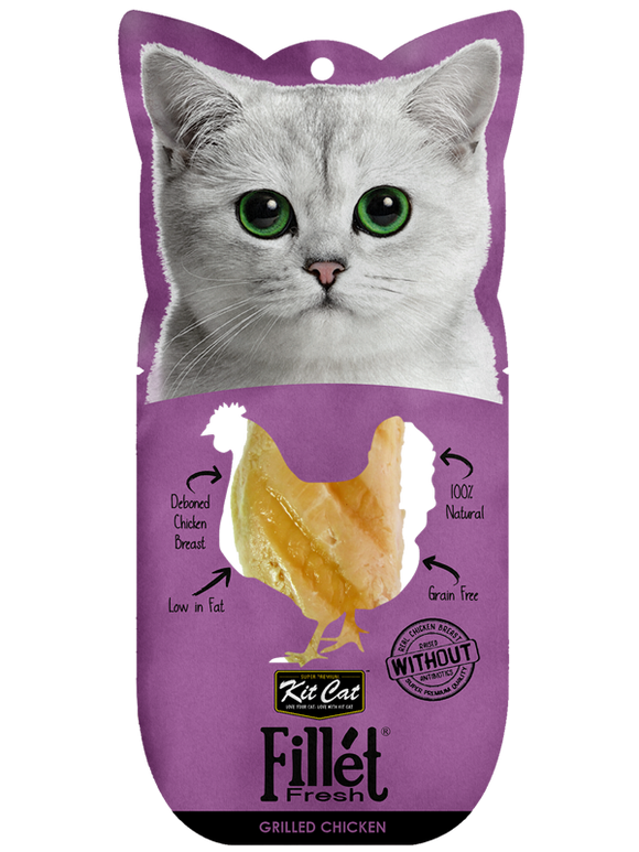 Kit Cat FilletFresh Frango Grelhado 30g - Crisdietética