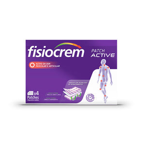 4 Patches Active - Fisiocreme - Crisdietética