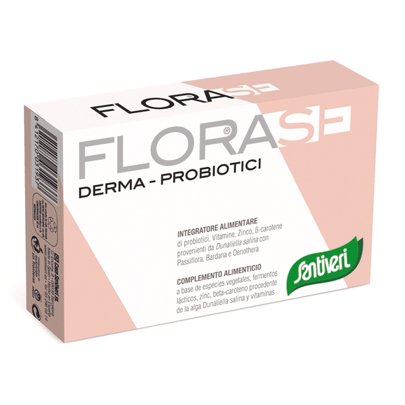 Florase Derma 40 Cápsulas - Santiveri - Crisdietética