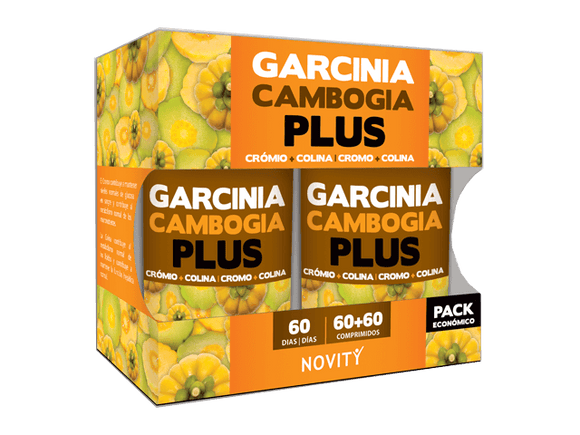 GARCINIA CAMBOGIA PLUS (60+60) COMPRIMIDOS - Celeiro da Saúde Lda