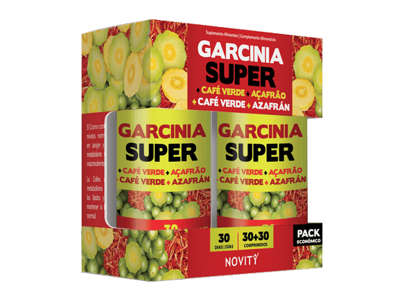 GARCINIA CAMBOGIA SUPER (30+30) COMPRIMIDOS - Celeiro da Saúde Lda