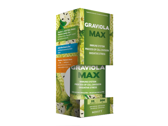 Graviola Max 500ml - Novity - Crisdietética