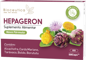 Hepageron 60 Cápsulas - Bioceutica - Crisdietética