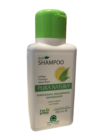 Shampoo Urtiga 250 ml Pura Natura - Natura House - Crisdietética