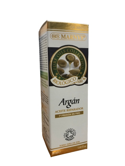 Óleo de Argan Spray Biológico 50 ml - Marny's - Crisdietética