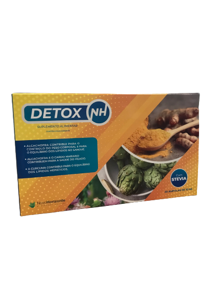 Detox NH 20 ampolas - Novo Horizonte - Crisdietética