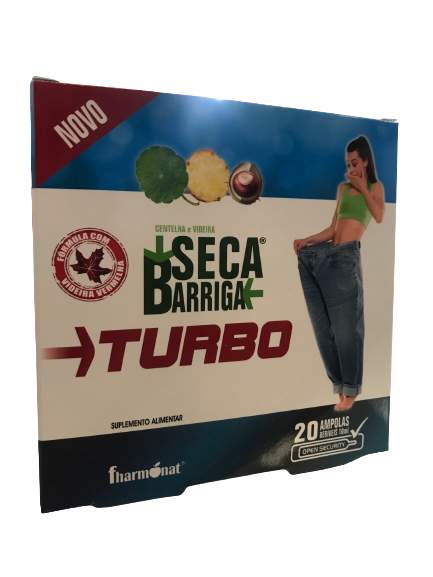 Seca Barriga Turbo 20 ampolas - Fharmonat - Crisdietética