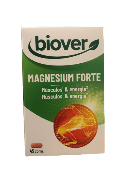 Magnesium Forte 45 Comprimidos - Biover - Crisdietética