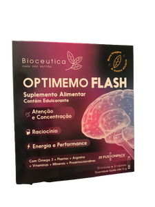 Optimemo Flash 20 Ampolas + 20 Cápsulas - Bioceutica - Crisdietética