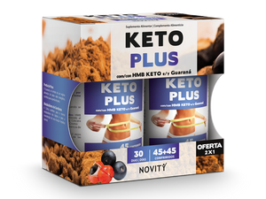 Keto Plus 45+45 Comprimidos - Novity - Crisdietética