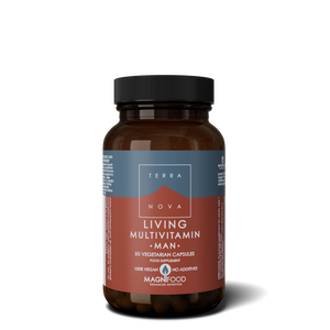 Living Multivitamin Man 50 Cápsulas - Terra Nova - Crisdietética