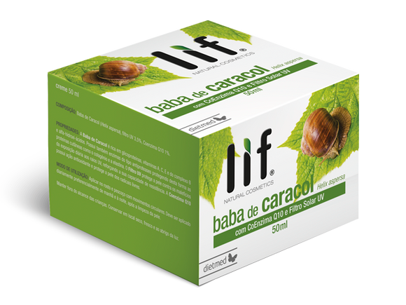 Creme Baba de Caracol 50ml - Dietmed Lif - Crisdietética