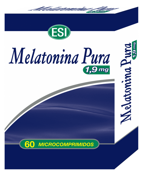 MELATONINA PURA ESI 1.9MG 60 COMPRIMIDOS -NOVO HORIZONTE - Crisdietética