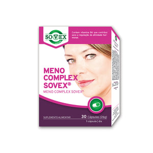 Meno Complex 30 Cápsulas - Sovex - Crisdietética