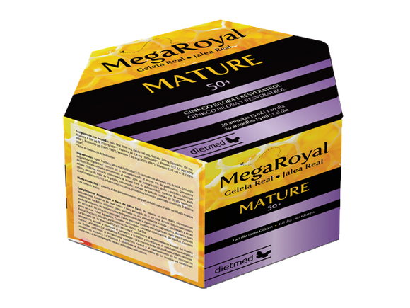 Mega Royal Mature 20 Ampolas - Dietmed - Crisdietética