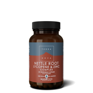 Nettle Root, Lycopene & Zinc Complex 50 cápsulas - Terra Nova - Crisdietética