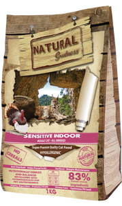 Natural Greatness Cat Sensitive Indoor 2kg - Crisdietética