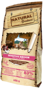 Natural Greatness Cat Sensitive Indoor 600g - Crisdietética