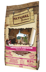 Natural Greatness Cat Sensitive Indoor 6kg - Crisdietética