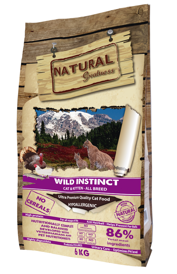 Natural Greatness Cat Wild Instinct 6kg - Crisdietética