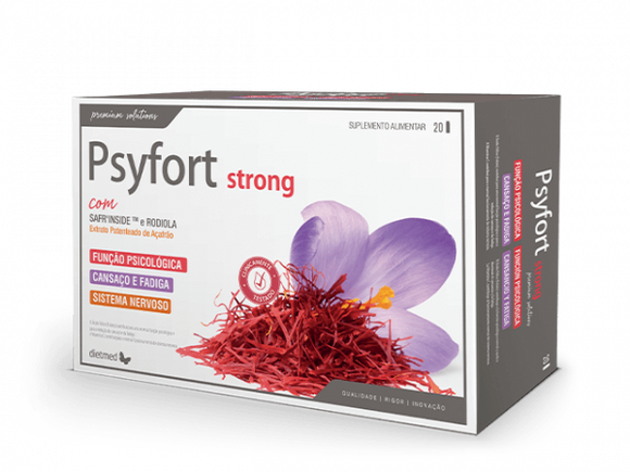 Psyfort Strong 20 Ampolas - Dietmed - Crisdietética