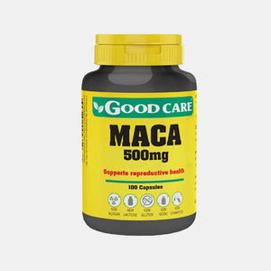 Maca 500mg 100 cápsulas - Good Care - Crisdietética