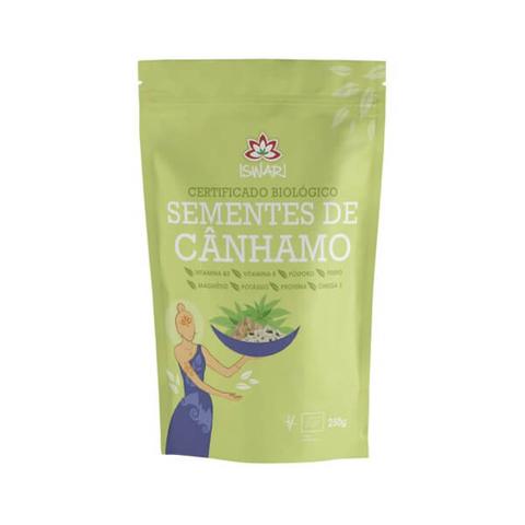 Sementes de Cânhamo Descascadas 250g - Iswari - Crisdietética