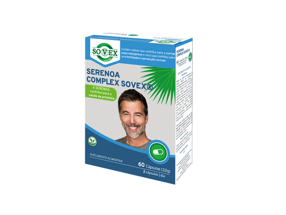 Serenoa Complex 60 Cápsulas - Sovex - Crisdietética