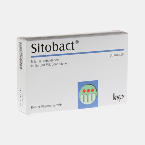 Sitobact 30 capsulas - Crisdietética