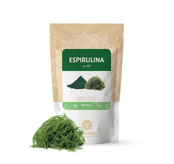 Espirulina em pó Bio 1kg - Biosamara - Crisdietética