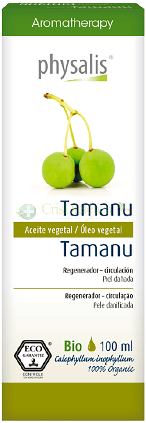 Óleo Essencial Tamanu 100ml - Physalis - Crisdietética