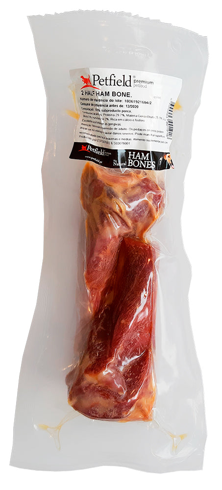 Petfield Two Half Ham Bones 370g - Crisdietética