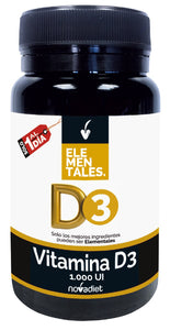 Vitamina D3 1000ui 120 Comprimidos - Novadiet - Crisdietética