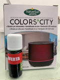 Difusor de Ar Madeira/Vermelho Colors City + Oferta - Nature Sun Aroms - Crisdietética