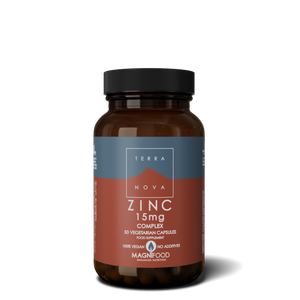 Zinc Complex 15mg 50 Cápsulas - Terra Nova - Crisdietética