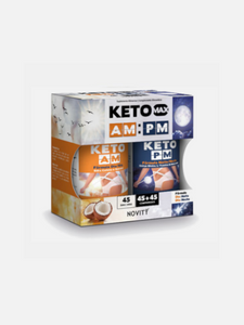 Keto Max AM:PM 45+45 Comprimidos - Novity - Crisdietética