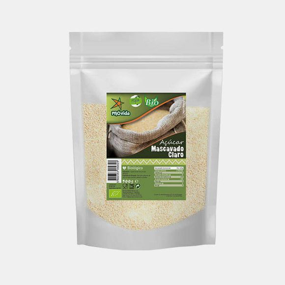 Açúcar Mascavado Claro Bio 500g - Provida - Crisdietética