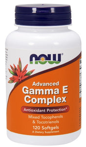 NOW Advanced Gamma E Complex 120 Cápsulas - Crisdietética