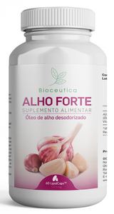 Alho Forte 60 Cápsulas - Bioceutica - Crisdietética