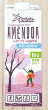 BEBIDA DE AMÊNDOA  S/ GLÚTEN BIO 1 LT - PROVIDA - Crisdietética