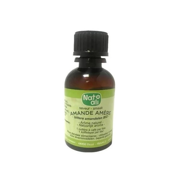 Aroma de Amêndoa Amarga Biológica 30ml - Nat - Ali - Crisdietética