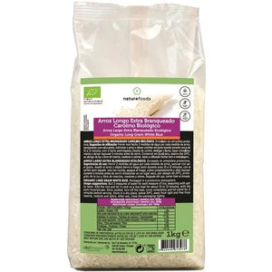 Arroz Carolino Biológico 1kg - Naturefoods - Crisdietética