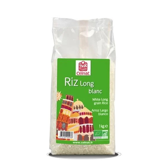 Arroz Longo Branco 1kg - Celnat - Crisdietética