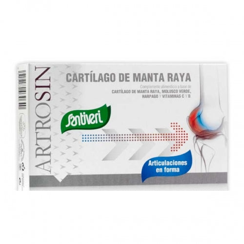 Artrosin Cartilagem de Manta Raia 60 Cápsulas - Santiveri - Crisdietética