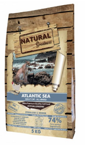 Gato Atlantic Sea Sterilized -Senior e Adult Cats 5kg - Natural Greatness - Crisdietética