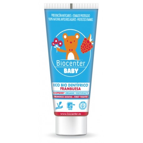 Pasta Dentifrica Baby Eco-Bio 75ml - Biocenter - Crisdietética