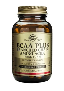 BCAA Plus Free Form 50 Cápsulas - Solgar - Crisdietética