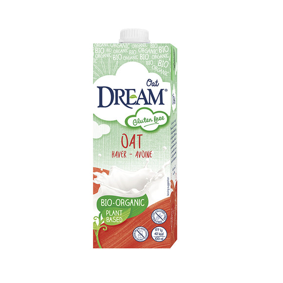 Bebida de Aveia Sem Glúten Bio 1L - Oat Dream - Crisdietética