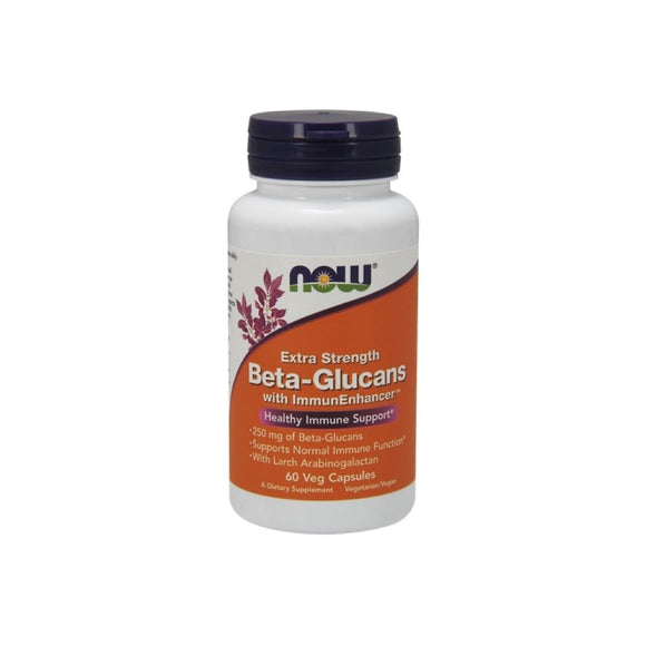 Beta 1,3/1,6-D-Glucan 60 cápsulas - NOW - Crisdietética